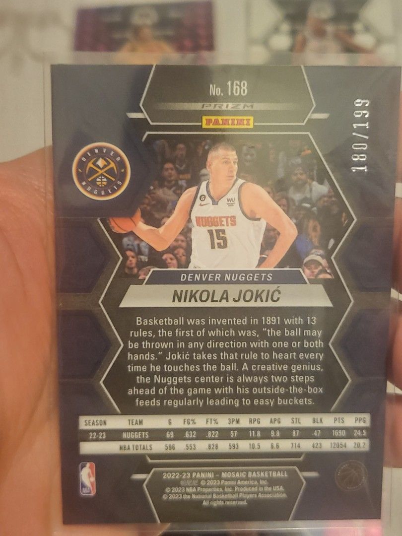 Panini NBA 2022-23 22-23 Panini Mosaic Basketball Panini NBA