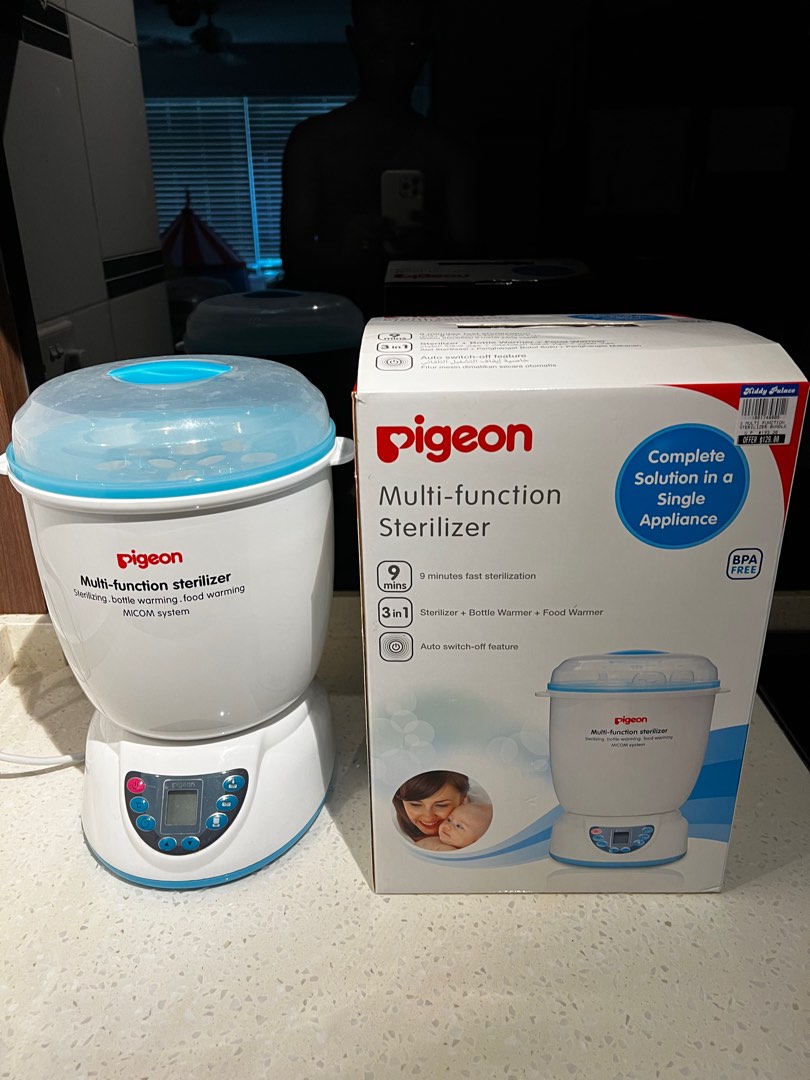 Pigeon Steam Sterilizer Babies Kids Nursing Feeding