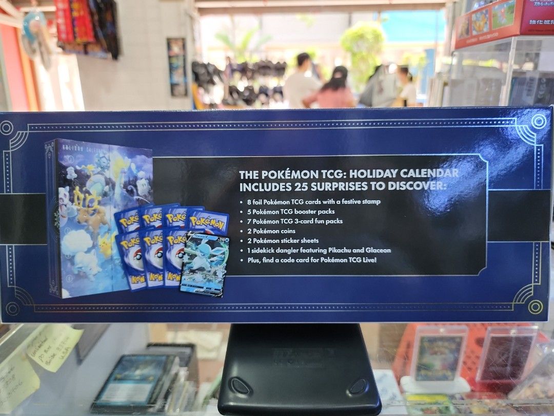 Pokemon Holiday Calendar box, Hobbies & Toys, Toys & Games on Carousell