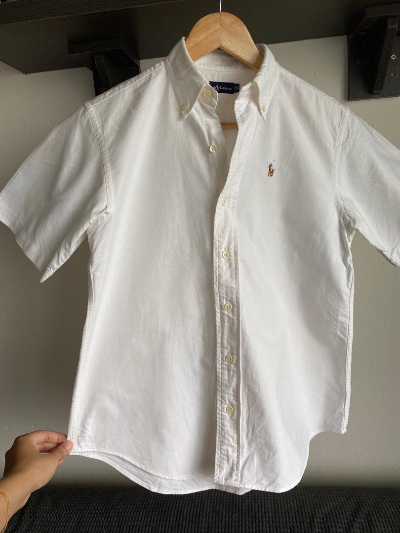 Polo oxford shirt short sleeve store