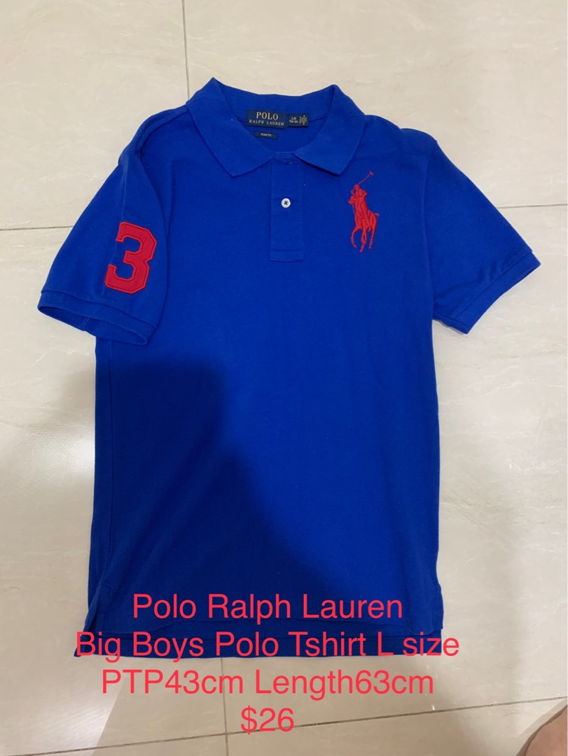 Big store boys polo