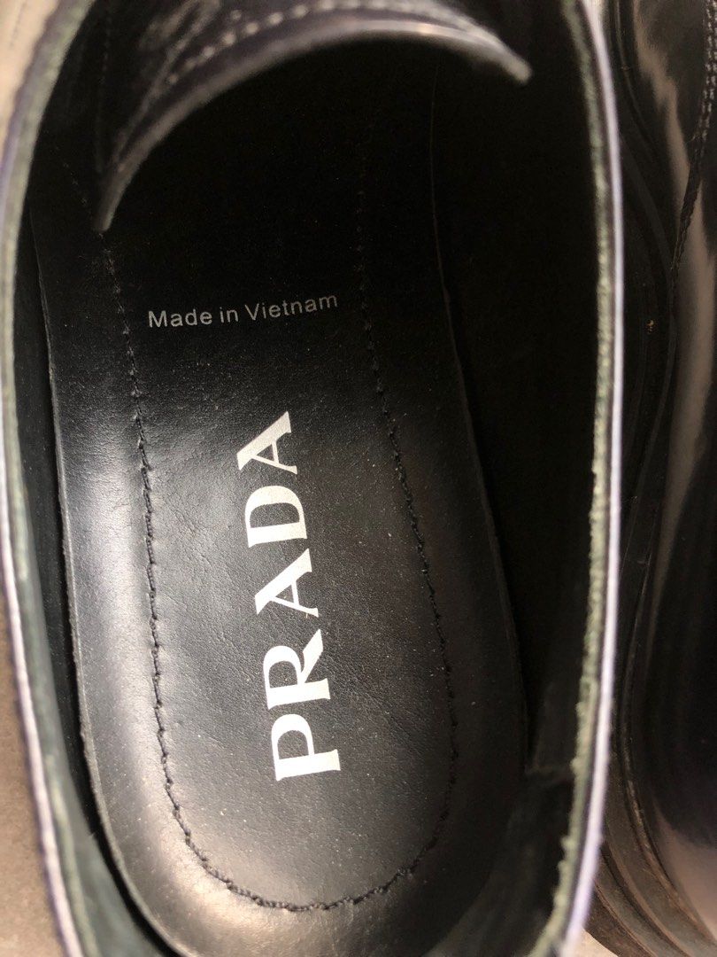Prada mens shoes made in vietnam clearance