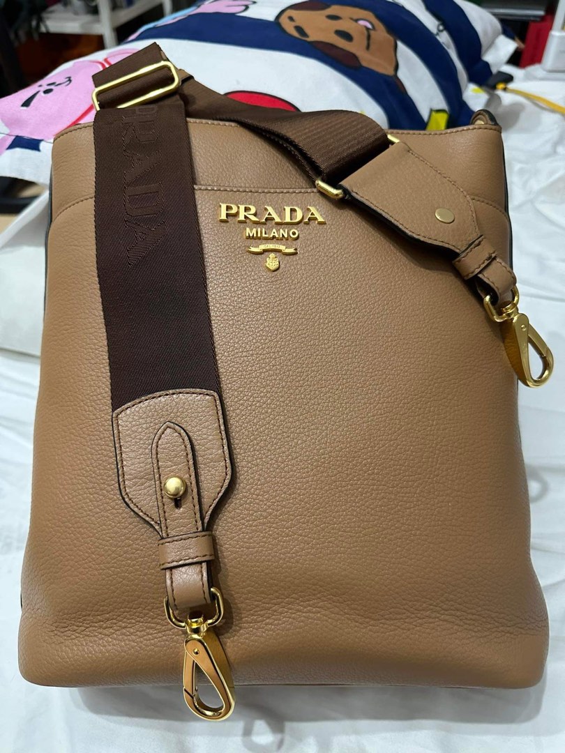 Prada Vitello Phenix Crossbody Bag - ShopStyle