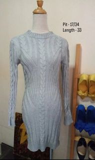 Premium Knitwear Dress Knitted