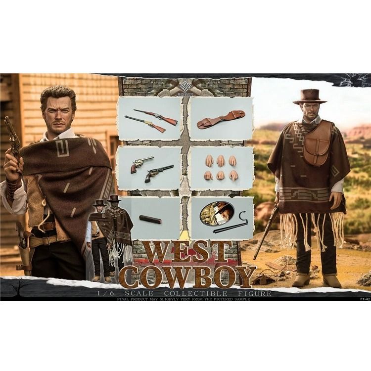 PRESENT TOYS PT-sp42 1/6 Scale WEST COWBOY 2 Head Ver. Action
