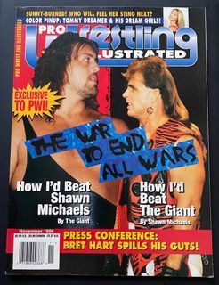 Pro Wrestling Illustrated November 1996 Magazine