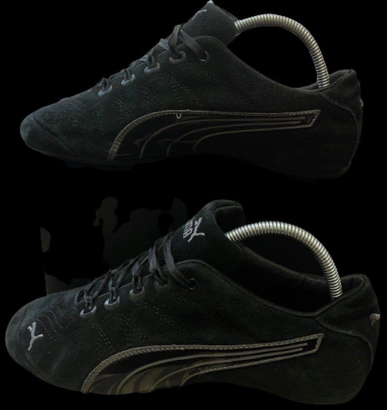 Puma women's soleil v2 suede discount patent sneaker