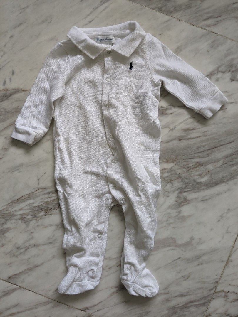 Ralph lauren baby grows cheap