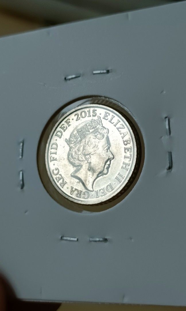 Rare UK 5 Pence Rim Cud Error Coin, Hobbies & Toys, Memorabilia ...