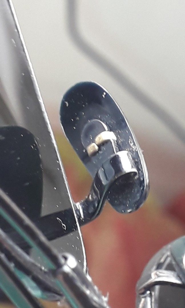 ray ban aviator original kaca bening adem, Fesyen Pria, Aksesoris