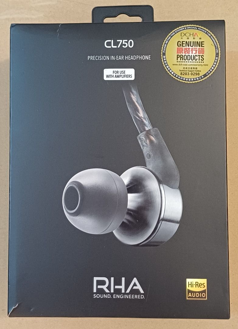 RHA CL750 入耳式耳機In-ear Headphone IEM, 音響器材, 耳機- Carousell