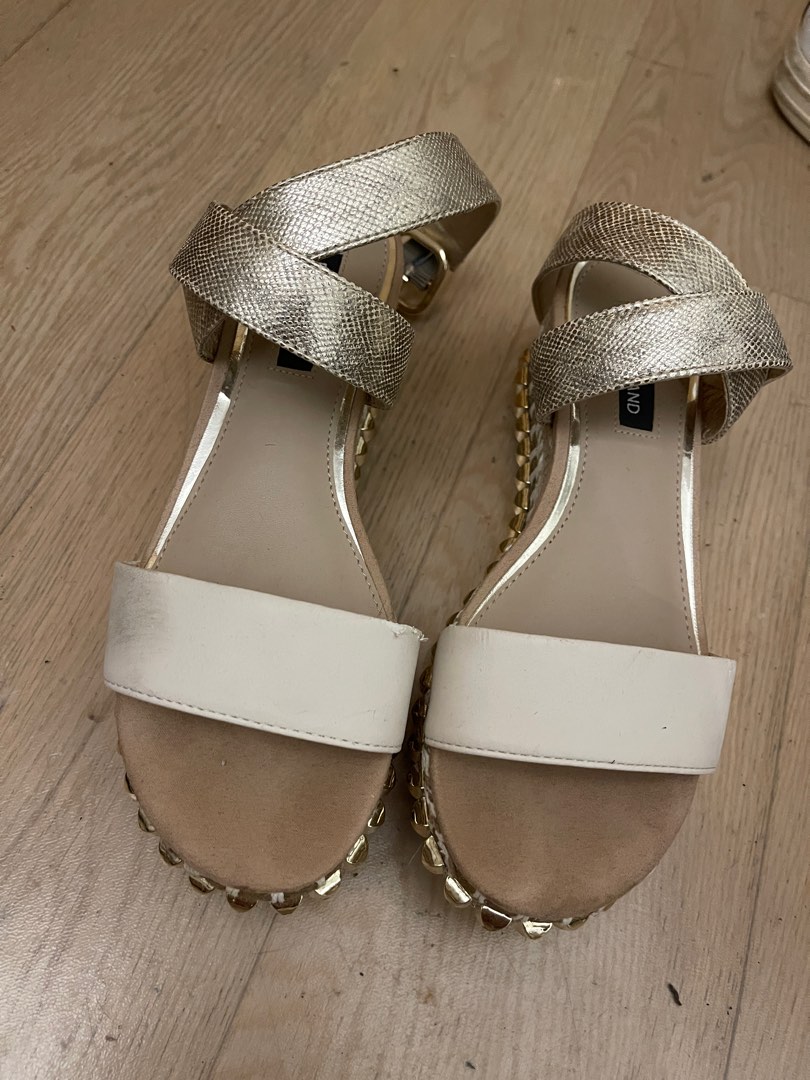 River island nude clearance sandals
