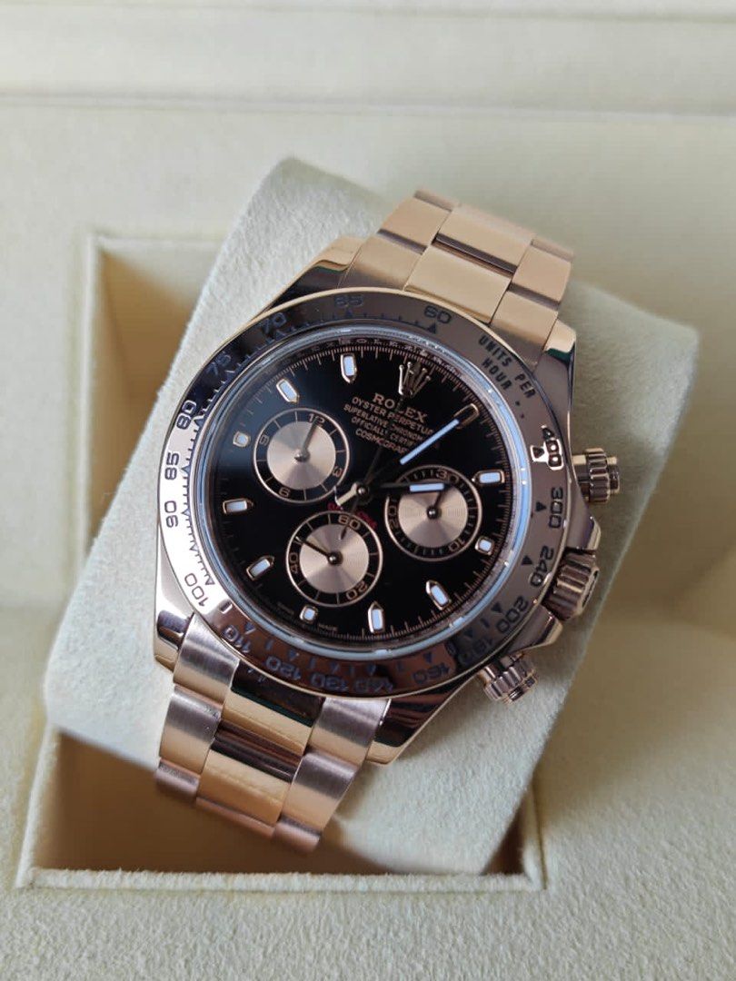 Rolex Daytona RoseGold 116505 Dec 2019 full set