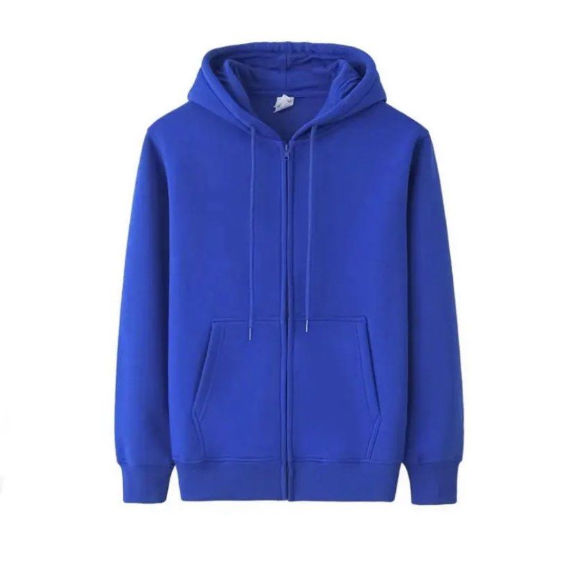 Royal blue hooded jacket cheap