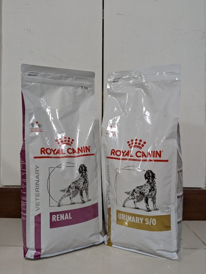 🔥Royal Canin Veterinary Diet Urinary S/O 2Kg And Renal 2Kg Dry Kibble For  Dog | Expiry Sep 2024, Pet Supplies, Pet Food On Carousell