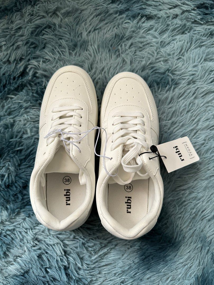 Rubi White Platform Sneakers