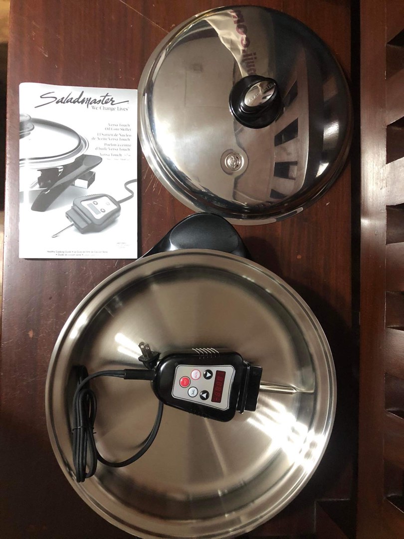Saladmaster electric skillet, Furniture & Home Living, Kitchenware