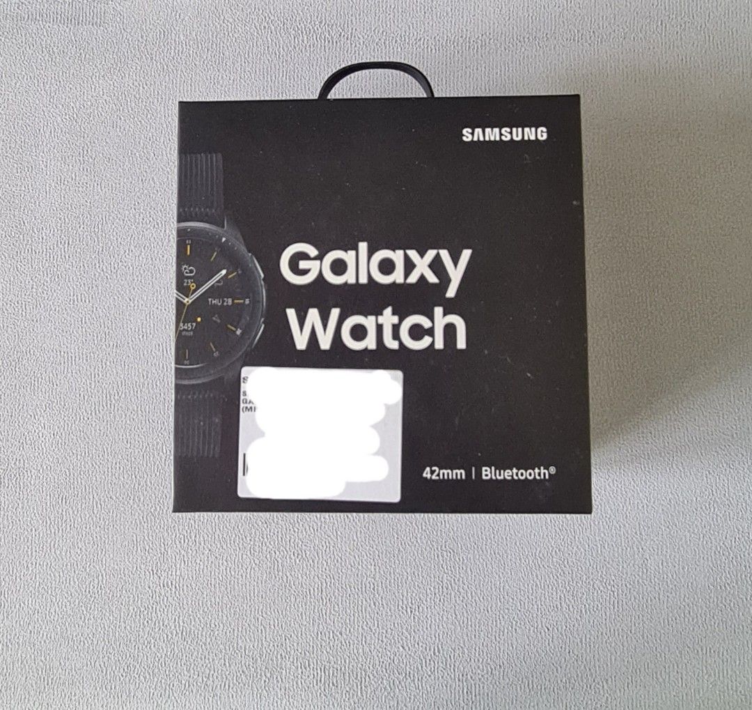 Galaxy watch on sale black 42mm