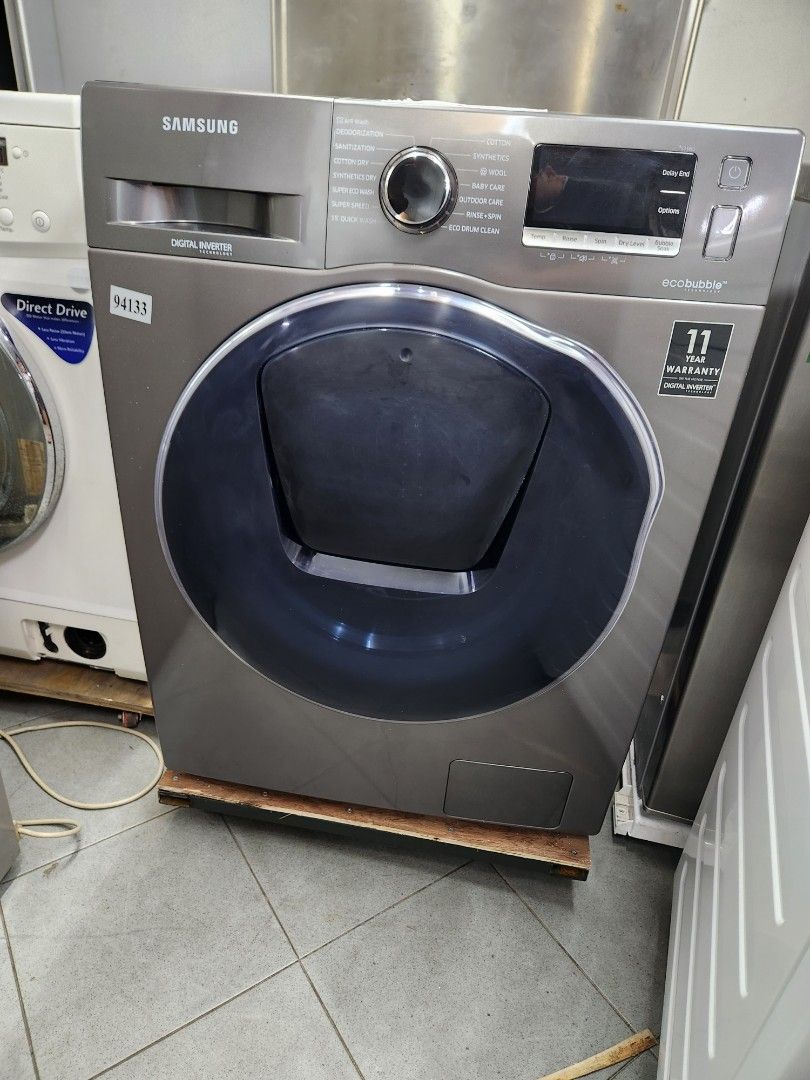 Samsung ecobubble wd90j6a10ax 9 deals kg washer dryer