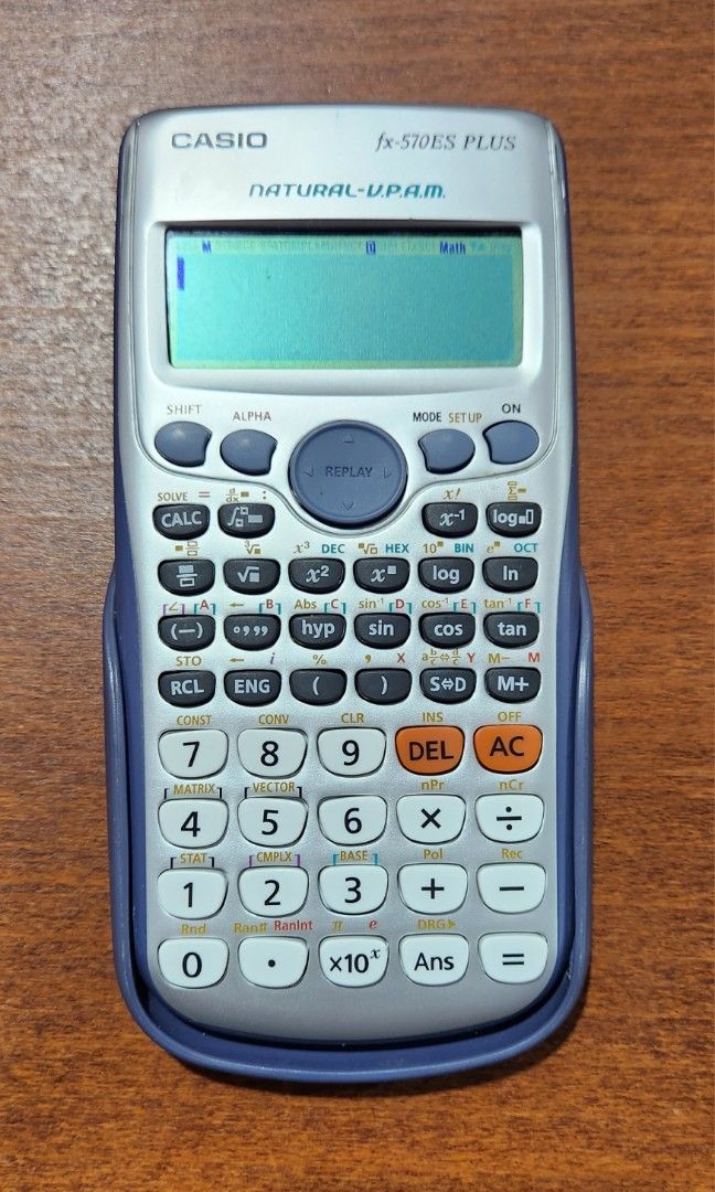 Scientific Calculator Casio Natural VPAM fx570ES PLUS, Hobbies & Toys, Stationery & Craft