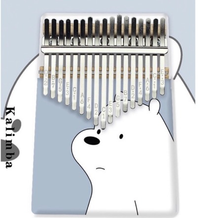 SG Ready Stock ice Bear Kalimba 17 Keys Thumb Piano Beginner Musical Instrument Birthday Gifts Christmas Gifts ML1393 Hobbies Toys Music Media Musical Instruments on Carousell