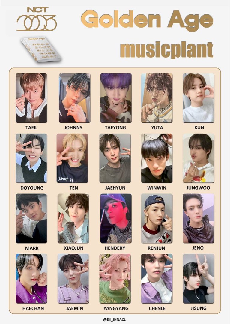 2022新入荷 NCT ドヨン MUSICPLANT 対面 Age Golden トレカ K-POP 2022新入荷 NCT ドヨン MUSICPLANT 対面 Age Golden トレカ K-POP