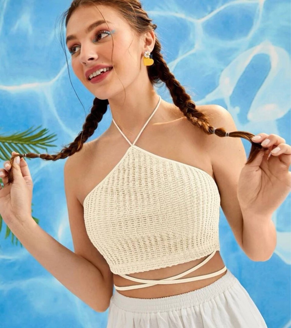 Crochet top shein 2025