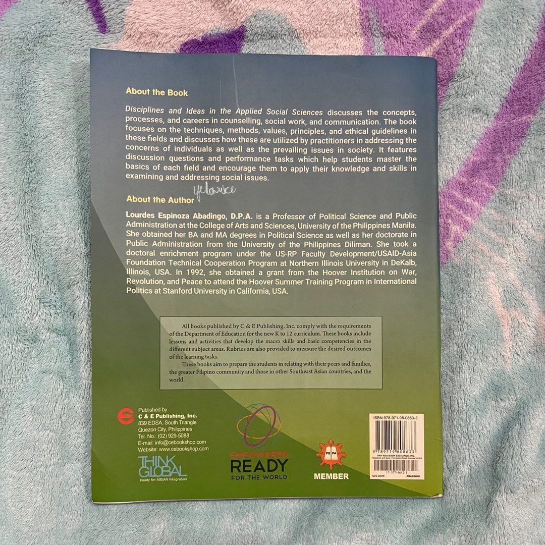 SHS Disciplines and Ideas in the Social Sciences Books, Hobbies & Toys ...