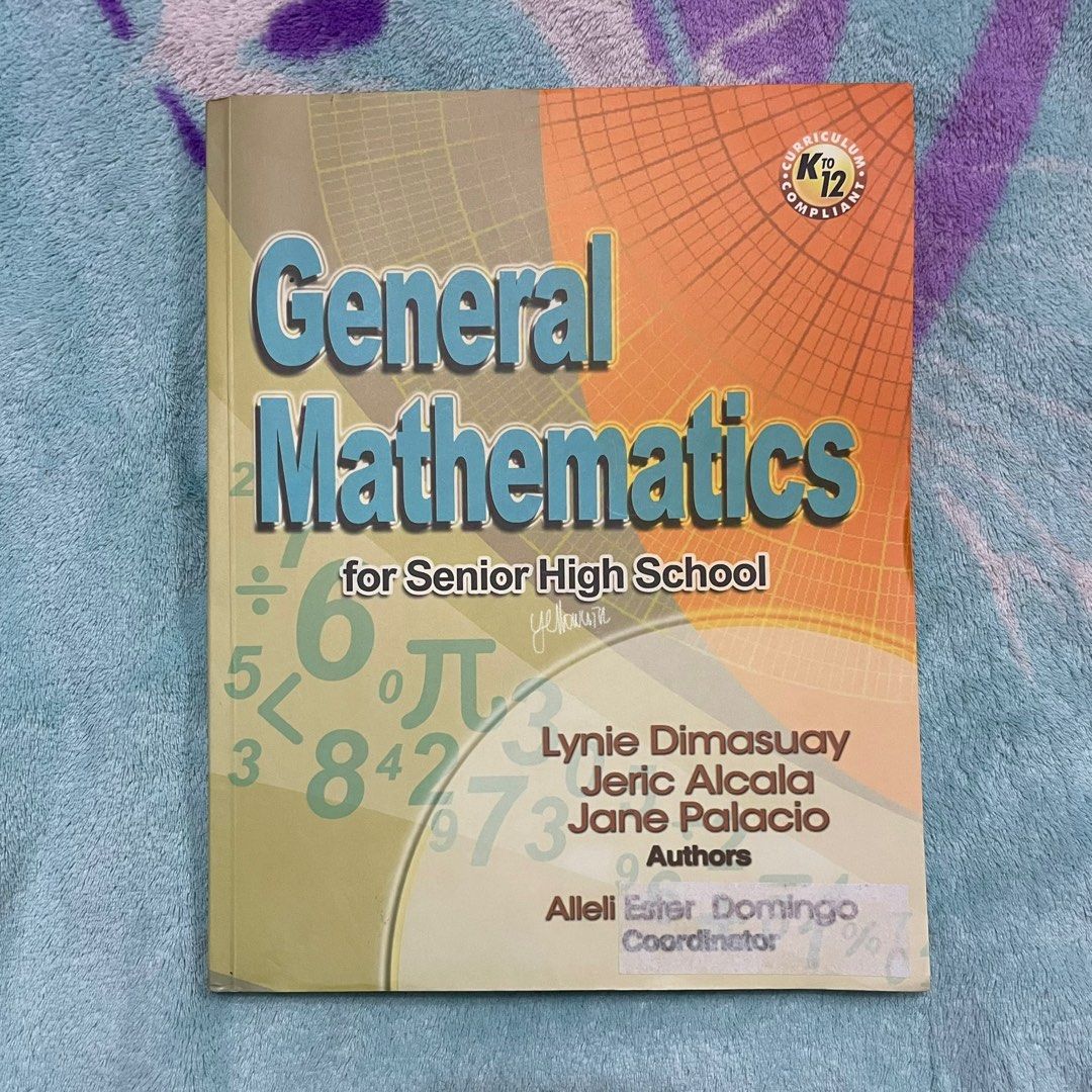 SHS General Mathematics and Statistics and Probability Books, Hobbies ...