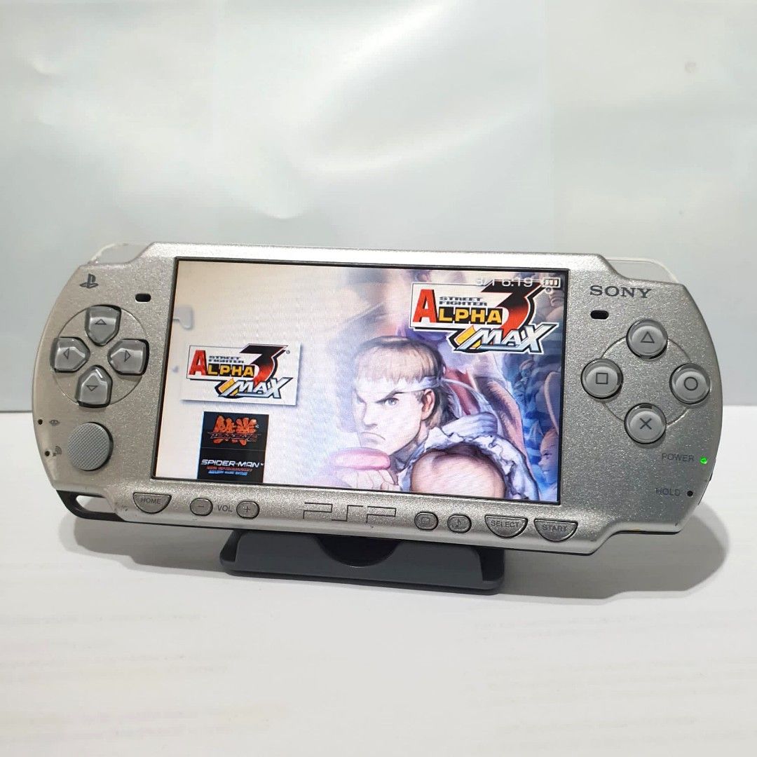 SLIVER PSP 2000 FOR SALE, Video Gaming, Video Game Consoles