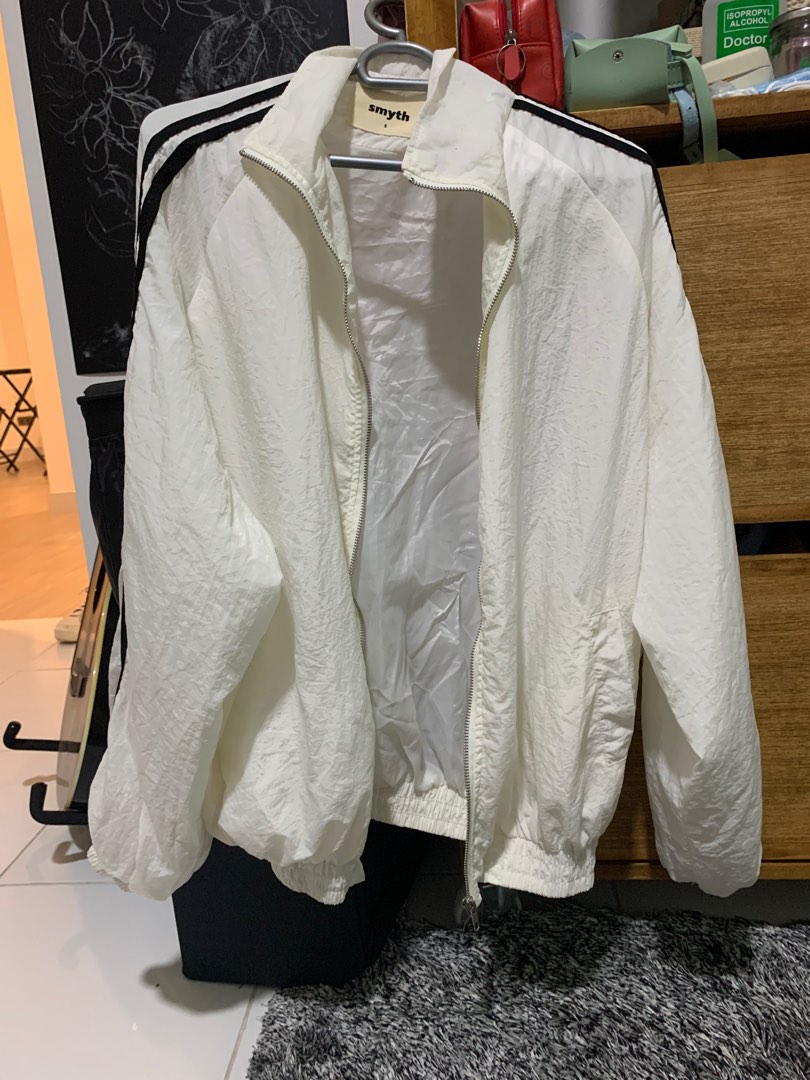 SMYTH Oversized White Jacket, Men's Fashion, Coats, Jackets and ...