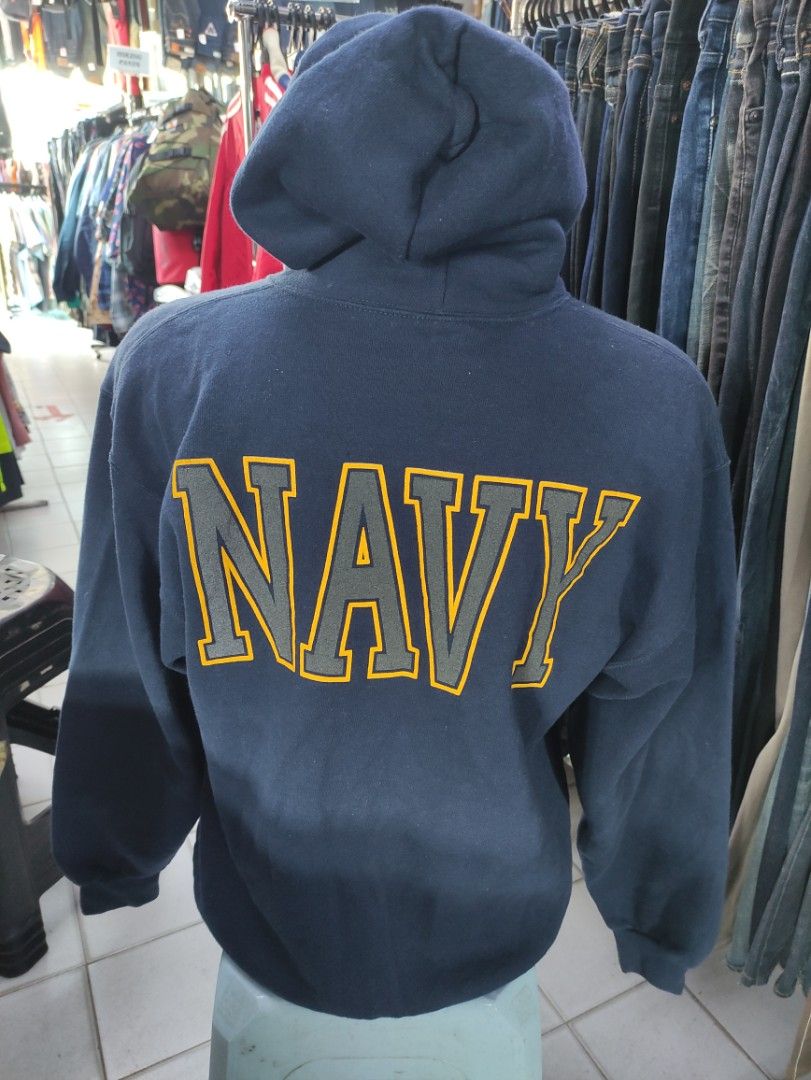 Soffe us navy hoodie clearance