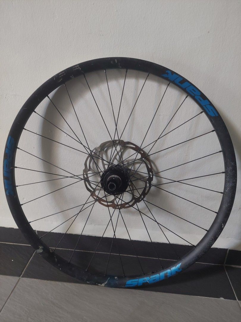 Spank rim Nukeproof hub. 27.5 Wheel Sports Equipment Bicycles Parts Parts Accessories on Carousell