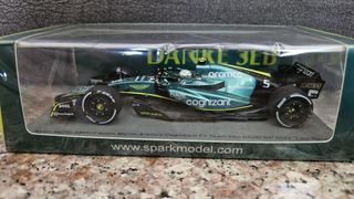 Spark F1 Aston Martin AMR22 Sebastian Vettel #5 Abu Dhabi GP 