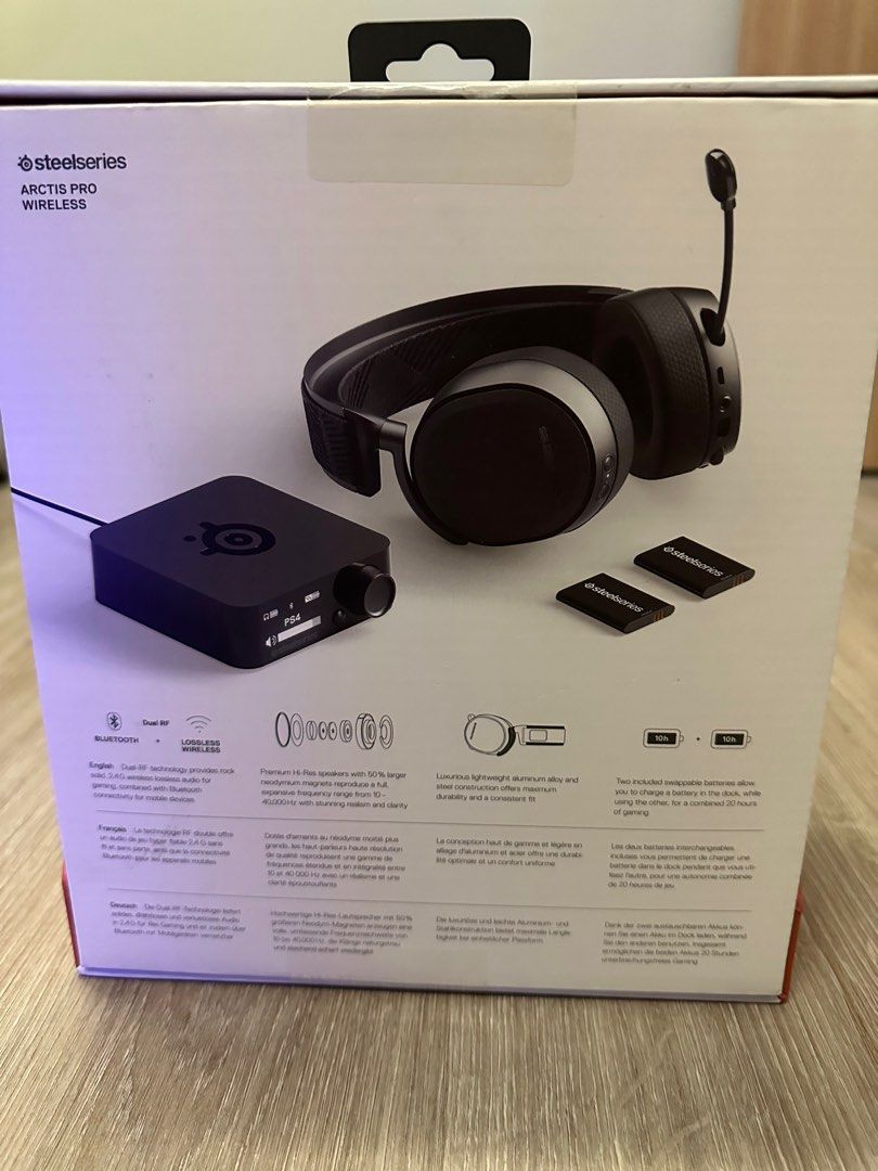 Arctis pro hotsell wireless box