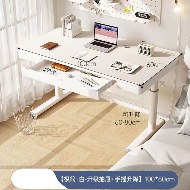 Study Table With drawer Studyroom Furniture Adjust Height 60