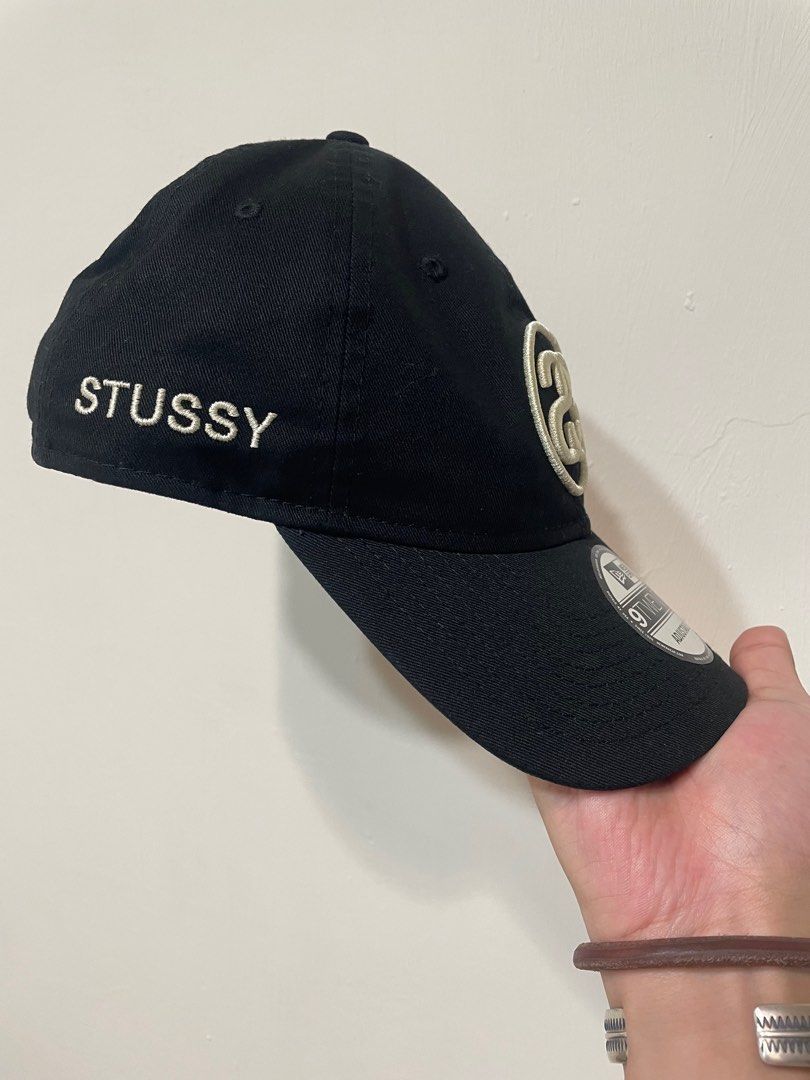 Stussy x new era ss link 9twenty 黑色 cap帽子