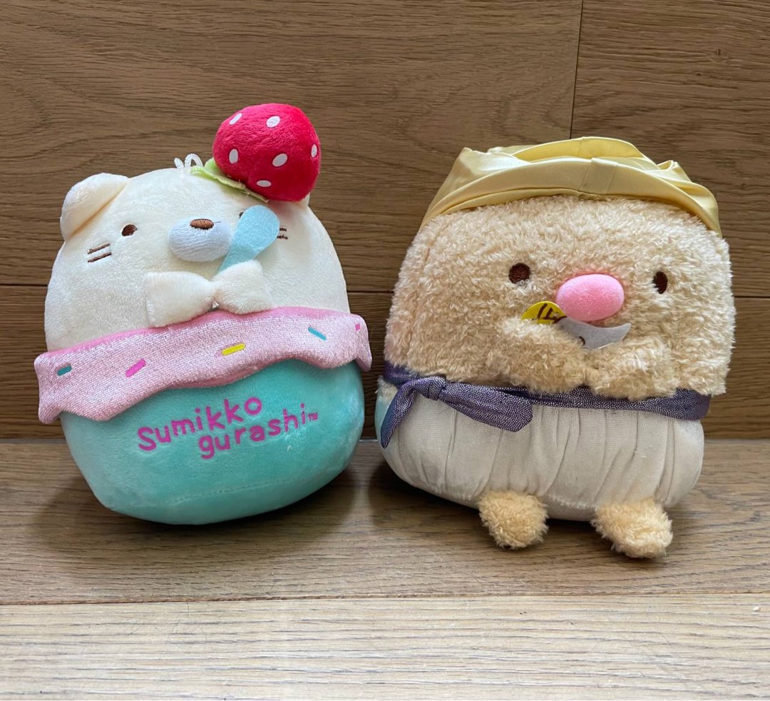 Sumikkogurashi Neko and Tonkatsu, Hobbies & Toys, Toys & Games on Carousell
