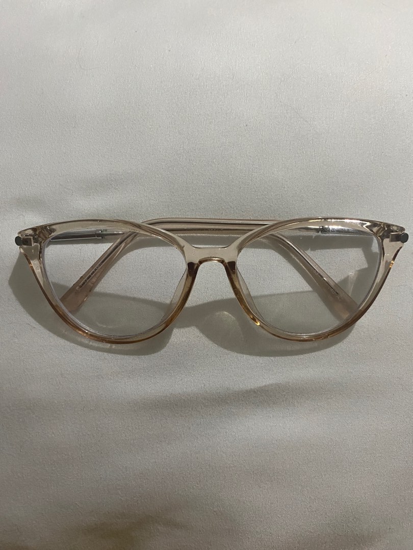 Sunnies Specs Ivy Pale Nude w/ AntiRad Lens, Women's Fashion, Watches