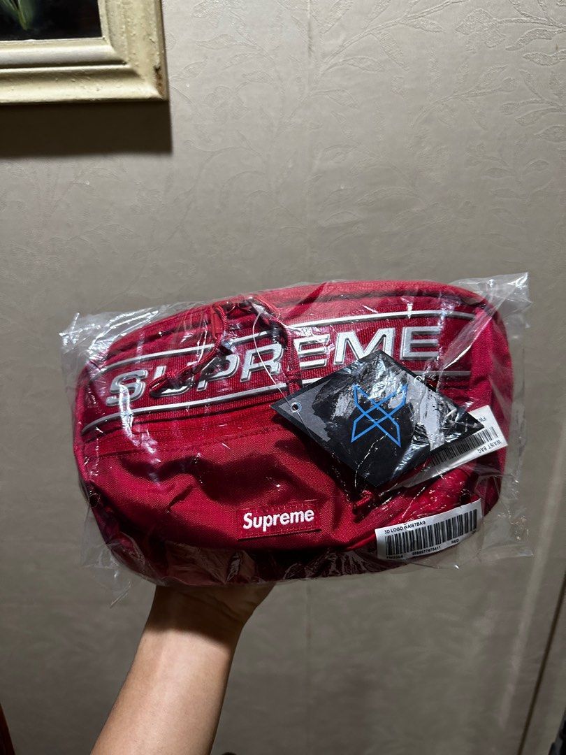 Supreme 3D Logo Duffle Bag Red (FW23)