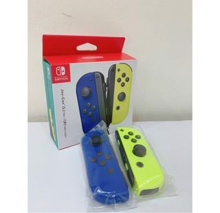 SWITCH手把 螢光黃 深藍
