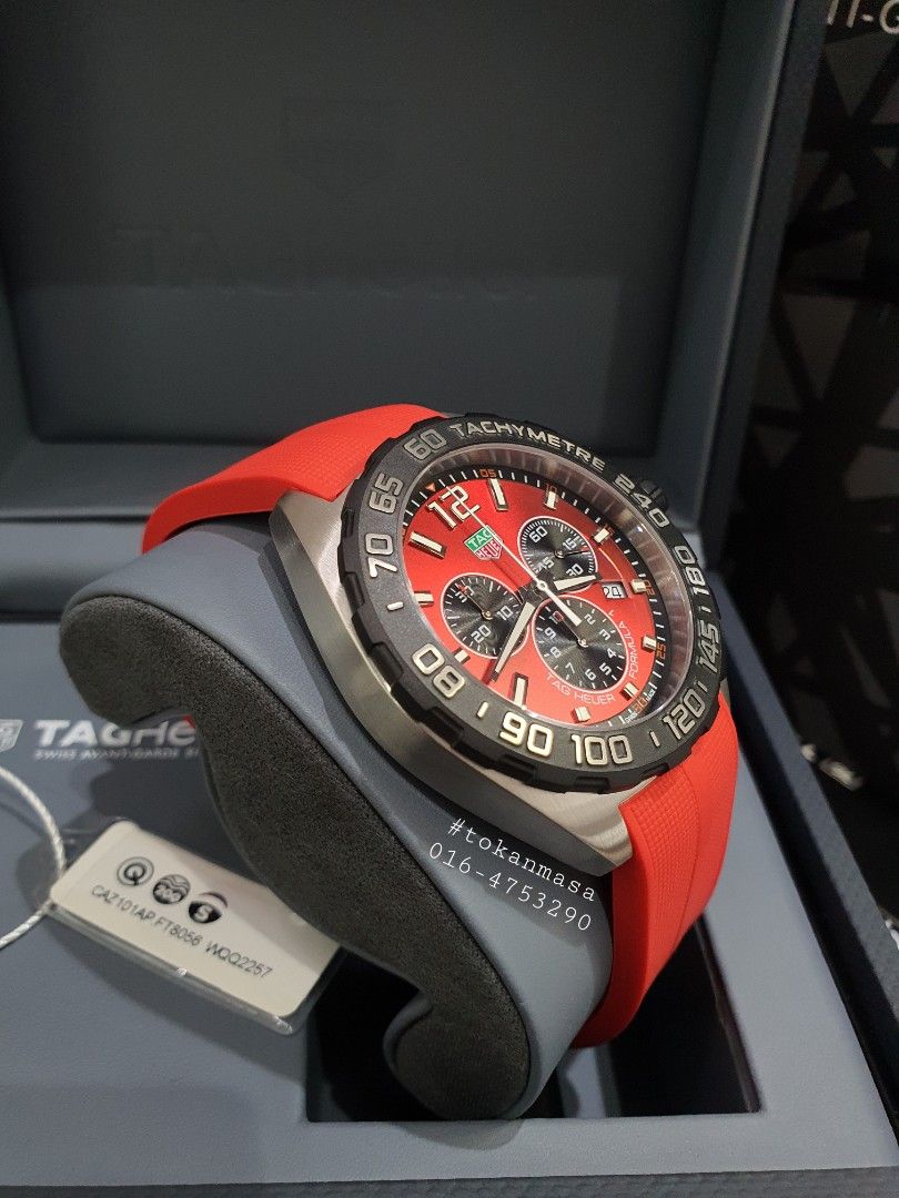 Tag heuer red strap outlet