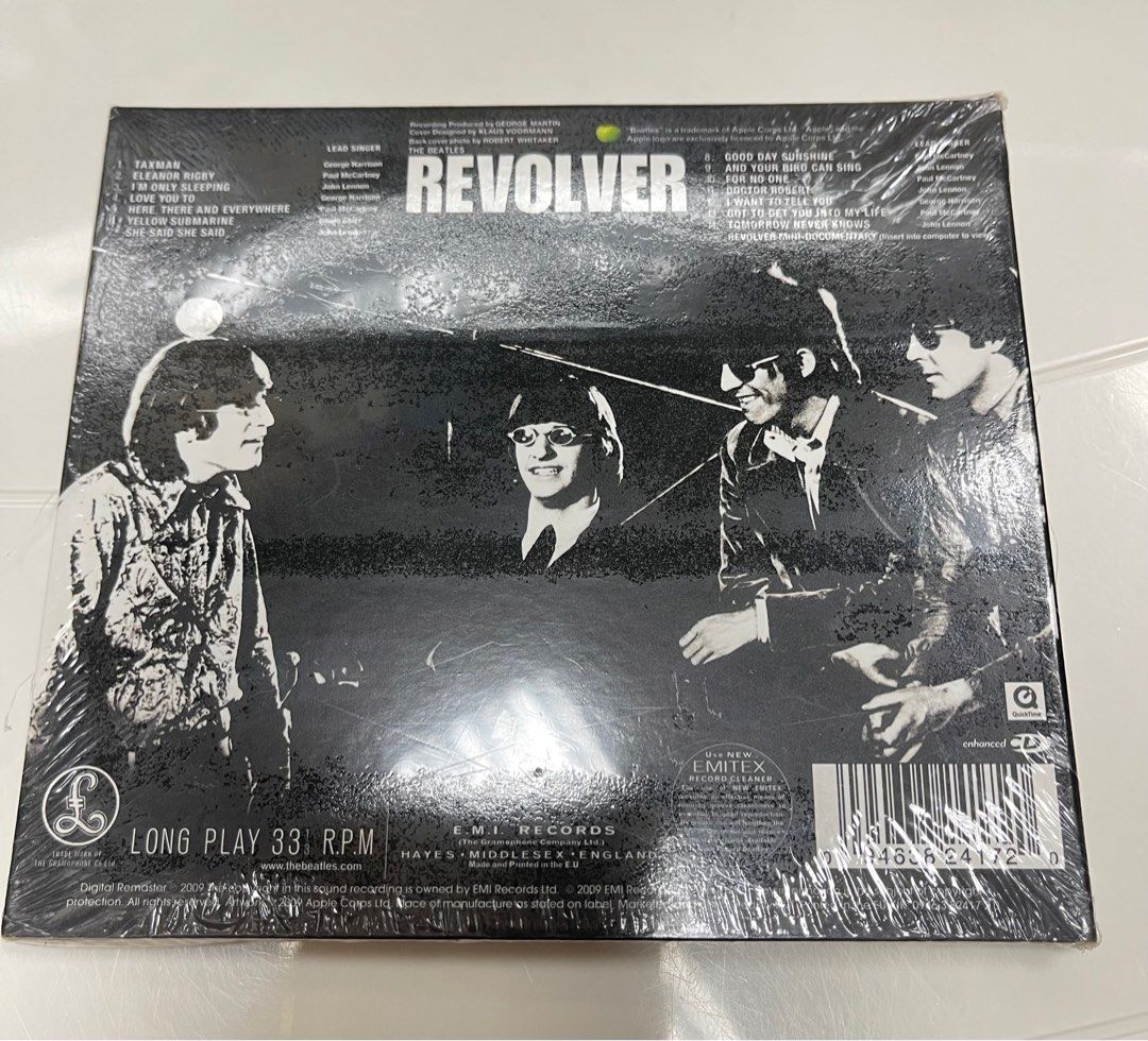 the beatles - the revolver CD 全新未開封NEWLY REMASTERED AUDIO