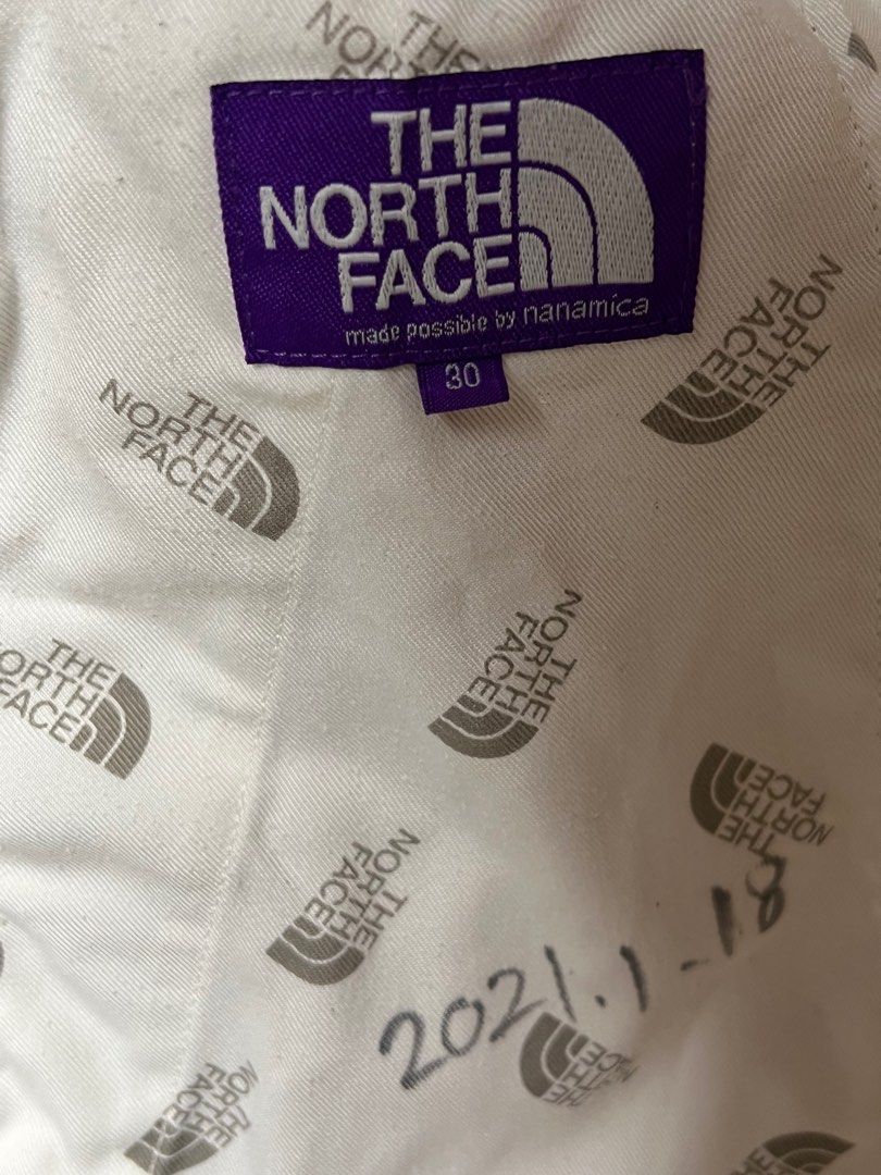 THE NORTH FACE PURPLE LABEL 紫標 Nt5052n 奶油白 30腰 錐形褲