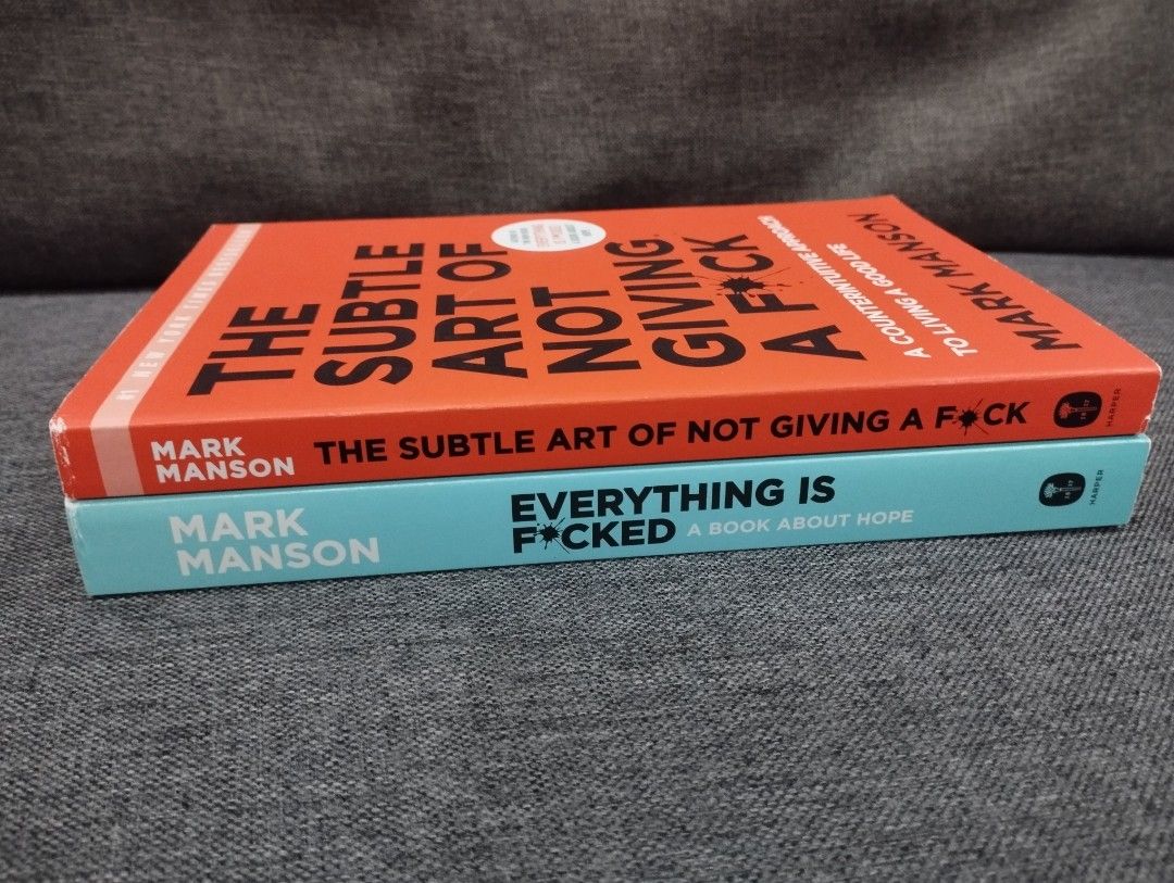 Buy Book Mark Manson Collection 3 Books Set (The Subtle Art of Not Giving a  F*ck Journal, Everything Is F*cked, The Subtle Art of Not Giving a F*ck)