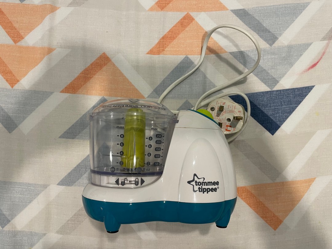 Baby food steamer top and blender asda