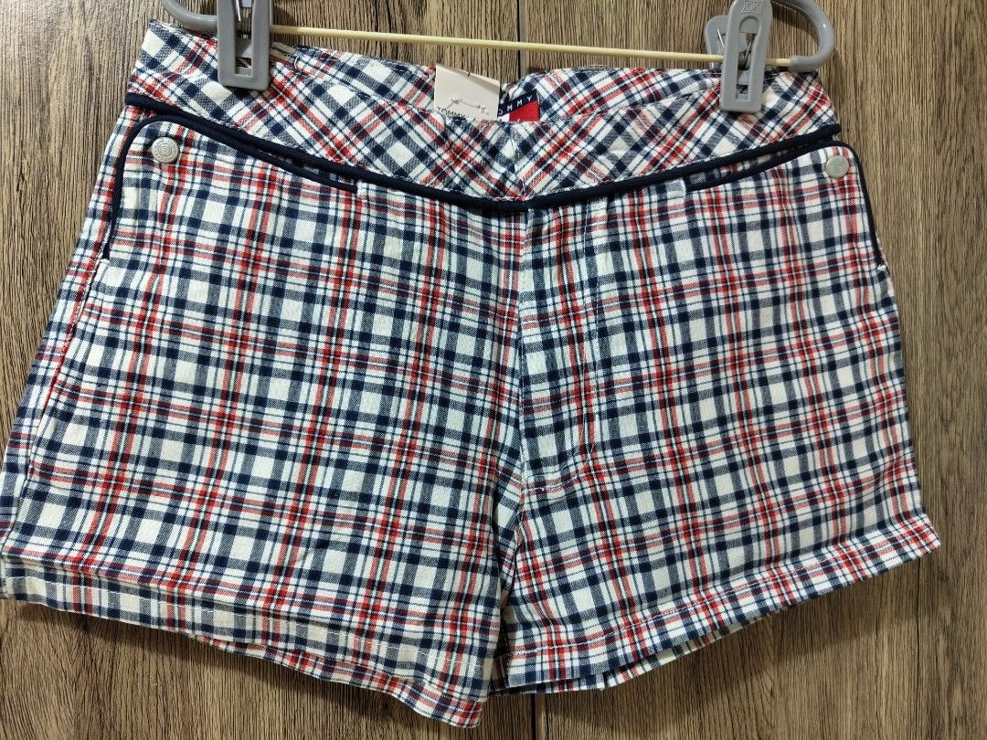 Checkered golf new arrivals shorts