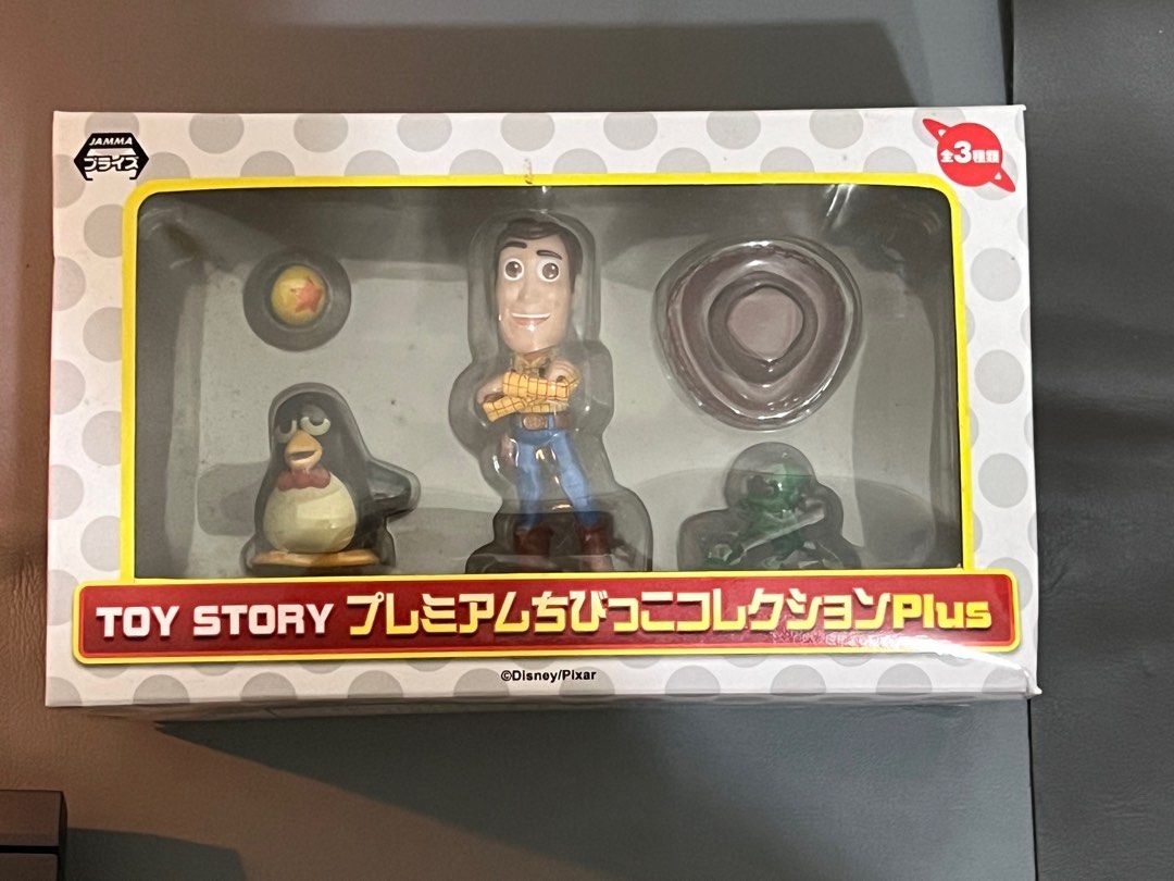 Toy Story玩具總動員SEGA絕版公仔胡迪企鵝暴暴龍小豬小綠人士兵