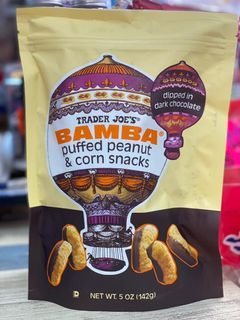 Trader Joe’s Bamba 朱古力花生粟米Puff