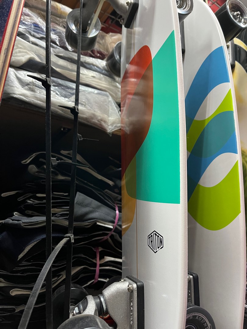 Triton x Carver skateboard CX truck complete surf skate, Sports